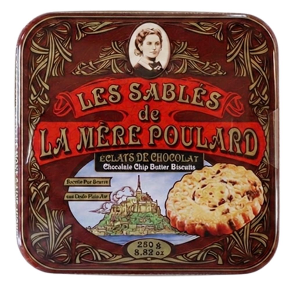 Demi-Coffret Collector Le Sablé Pur Beurre Éclats de chocolat 250g