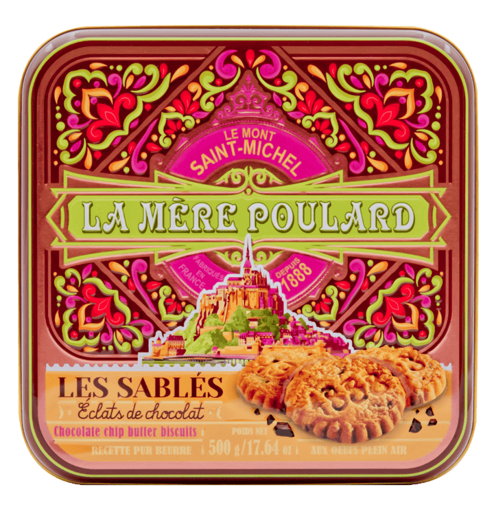 Coffret Mythique Le Sablé Pur Beurre Éclats de chocolat 500g