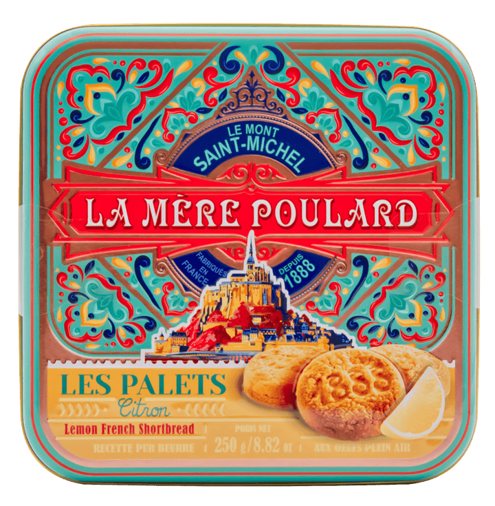 Demi-Coffret Mythique Le Palet Pur Beurre Citron 250g