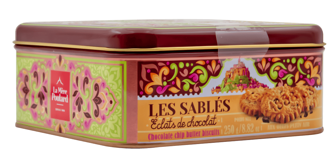 Demi-Coffret Mythique Le Sablé Pur Beurre Éclats de chocolat 250g