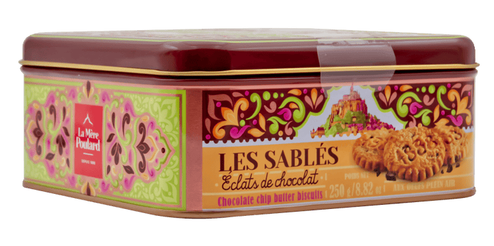 Demi-Coffret Mythique Le Sablé Pur Beurre Éclats de chocolat 250g