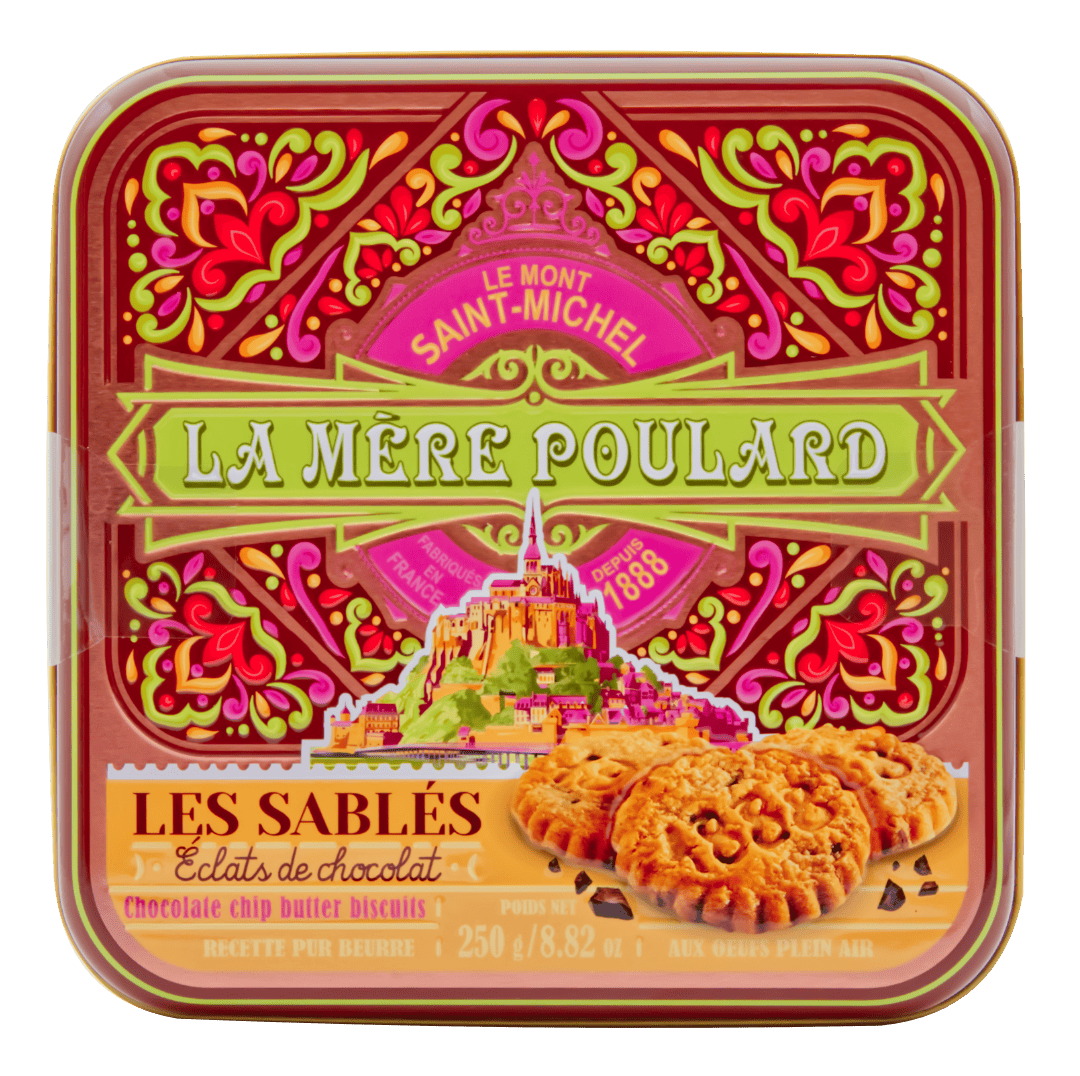 Demi-Coffret Mythique Le Sablé Pur Beurre Éclats de chocolat 250g