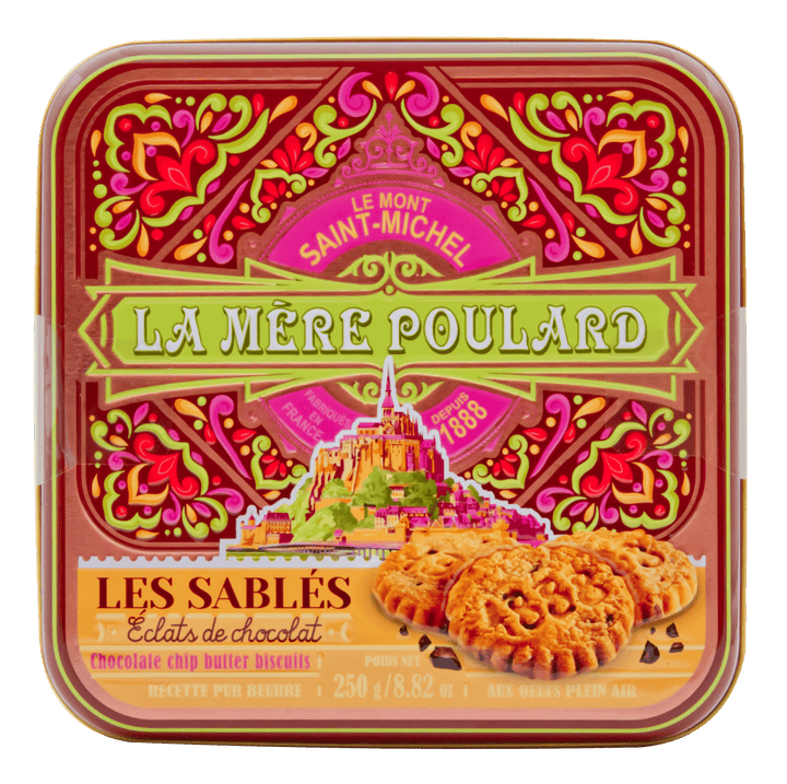 Demi-Coffret Mythique Le Sablé Pur Beurre Éclats de chocolat 250g