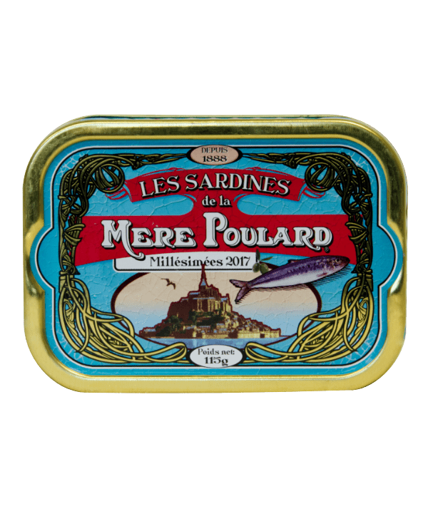 Sardines Millésimées à l’Huile d’Olive — Boîte Bleue 115g