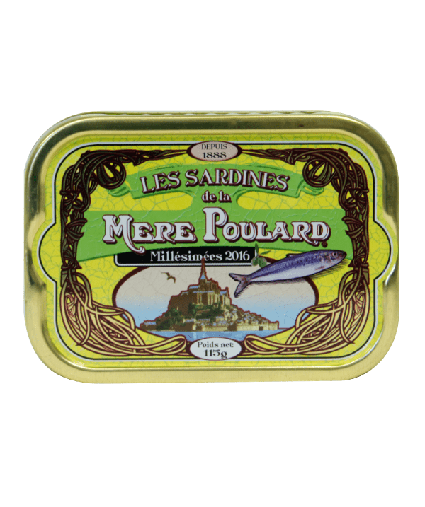 Sardines Millésimées à l’Huile d’Olive — Boîte Jaune 115g
