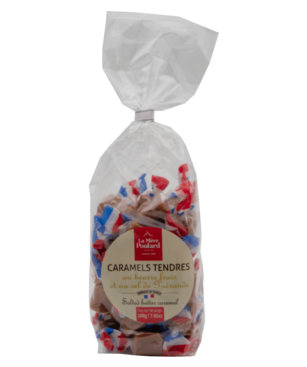 Caramels Tendres au Beurre Frais et Sel de Guérande — Sachet 200g
