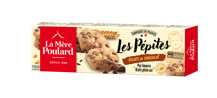 Etui 1888 Les Pépites Pur Beurre Éclats de chocolat 120g