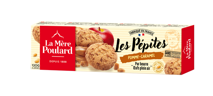 Etui 1888 Les Pépites Pur Beurre Pomme Caramel 120g