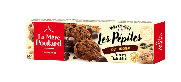 Etui 1888 Les Pépites Pur Beurre Tout chocolat 120g