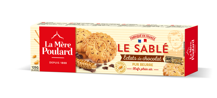 Etui 1888 Le Sablé Pur Beurre Éclats de chocolat 125g